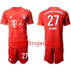 FC Bayern München Fodboldtrøjer ALABA 27 Børn Hjemmebanesæt 2019/20 Kort ærmer